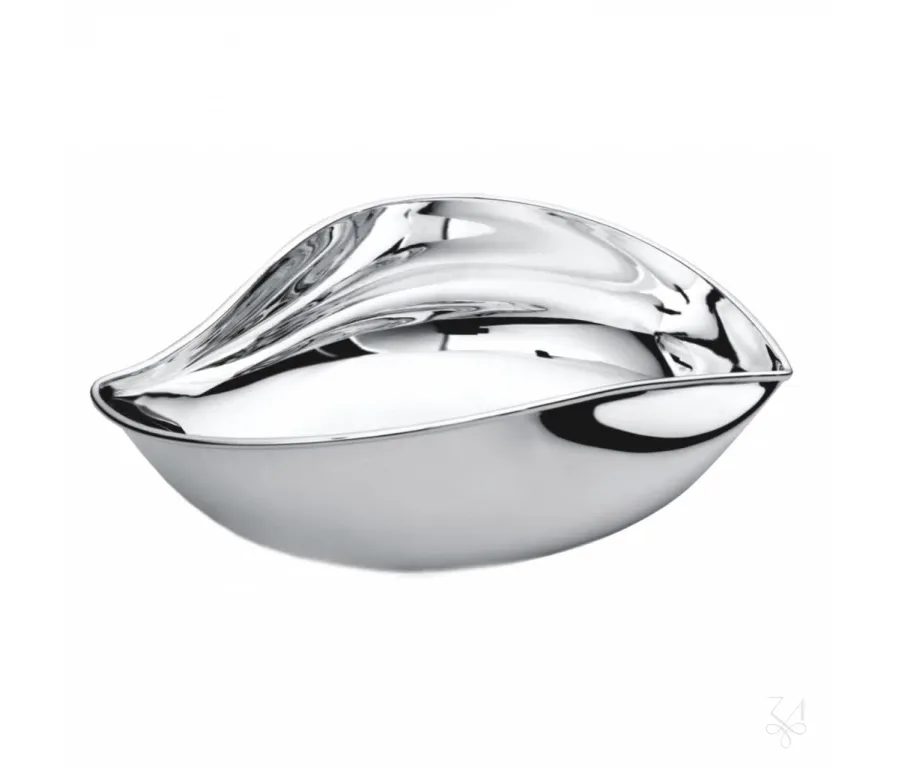 obrazek 1 Elegancka srebrna miska o unikalnym kształcie - Zaramella Argenti