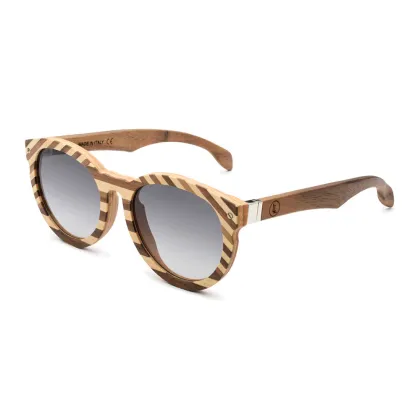 Zdjęcie Ekskluzywne, z drewna orzecha i klonu okulary damskie - Legno Light