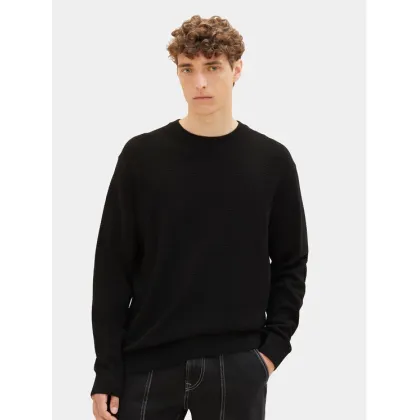Zdjęcie Tom Tailor Denim Sweter 1038285 Czarny Regular Fit