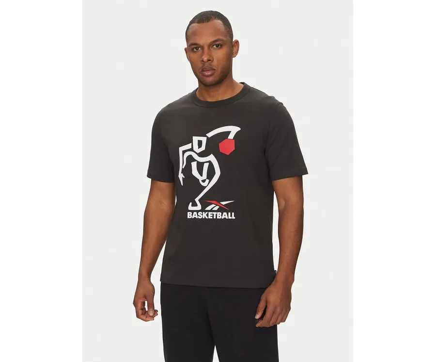 obrazek 1 Reebok T-Shirt 100218839 Czarny Regular Fit