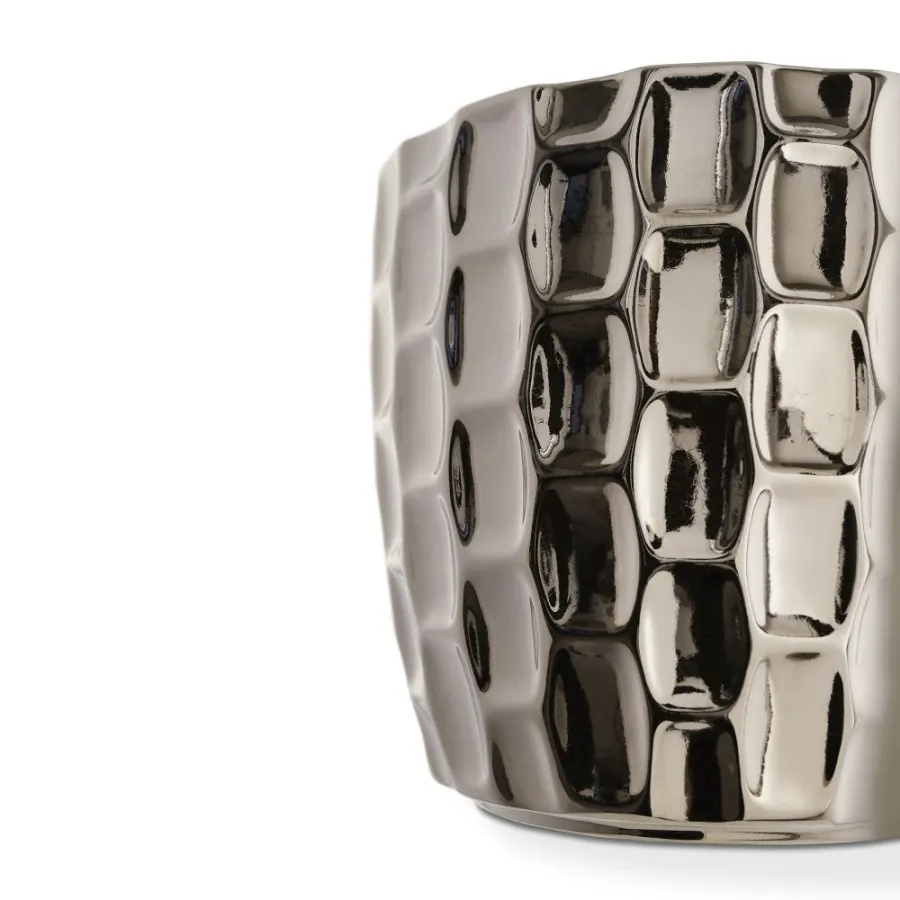 obrazek 3 Zdobiona donica z ceramiki H.27xL.30xD.Int.28 cm