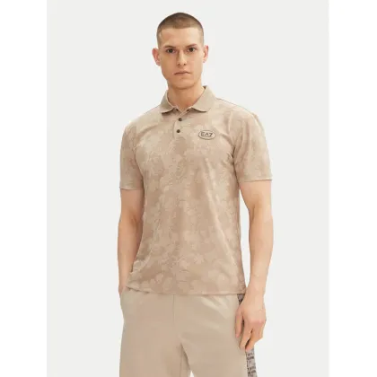 Zdjęcie EA7 Emporio Armani Polo 7M000049 AF13917 U6155 Beżowy Slim Fit