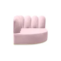 Picture A charming pink children's sofa