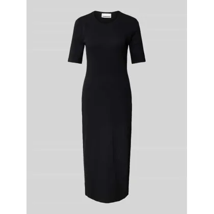 Zdjęcie Sukienka midi z efektem prążkowania model ‘SEHAARAA’