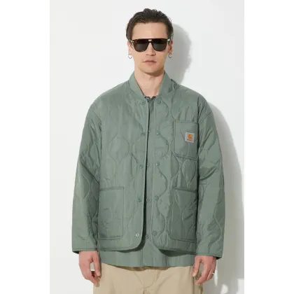 Zdjęcie Carhartt WIP kurtka Skyton Liner męska kolor zielony przejściowa oversize I032990.1YFXX