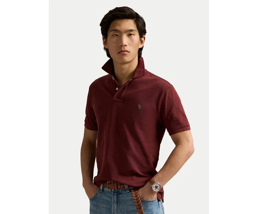obrazek 1 Polo Ralph Lauren Polo 710536856457 Bordowy Slim Fit