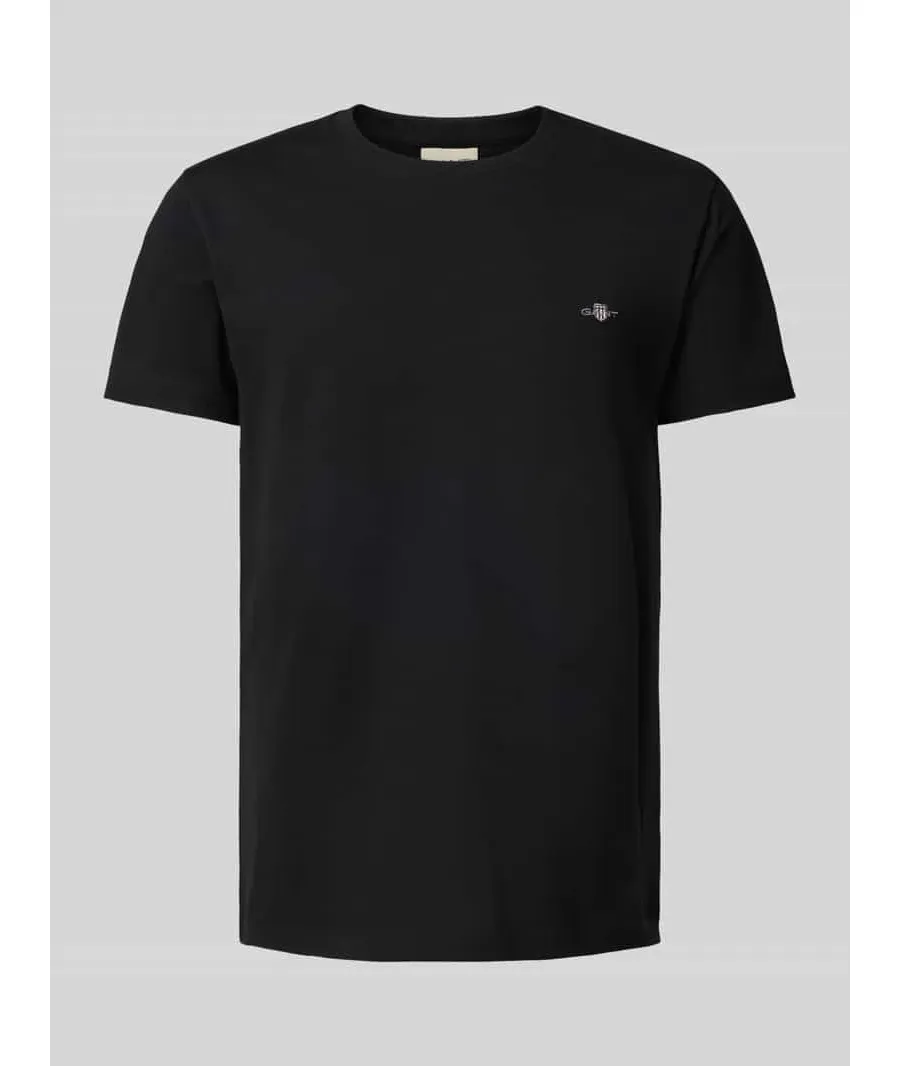 obrazek 1 T-shirt z detalami z logo