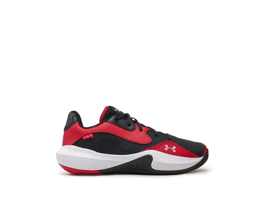 obrazek 1 Under Armour Buty do koszykówki UA Lockdown 7 Low 3027646 Czerwony