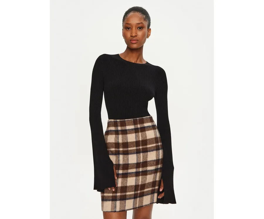 obrazek 1 Kontatto Sweter 3M0116N AI253M01 Czarny Slim Fit