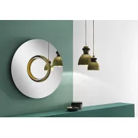 Zdjęcie Okrągłe reprezentacyjne lustro do salonu - Tonelli Design