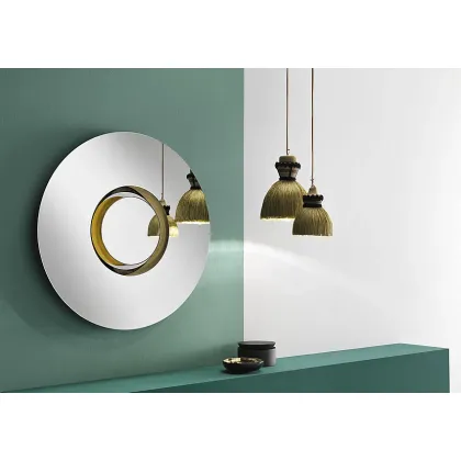 Zdjęcie Okrągłe reprezentacyjne lustro do salonu - Tonelli Design