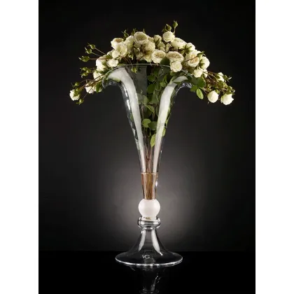 Picture Original large vase with roses for the dining room