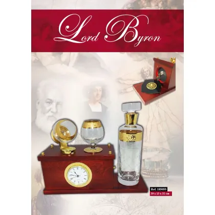 Zdjęcie Sejf oraz zestaw do koniaku Lord Byron