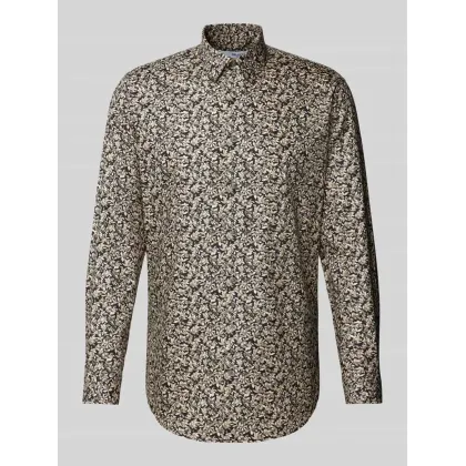 Zdjęcie Koszula casualowa o kroju slim fit z kołnierzykiem typu kent model ‘ETHAN’