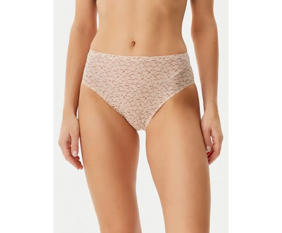 obrazek 1 Chantelle Figi klasyczne z wysokim stanem Soft Stretch C11DC9 Beżowy