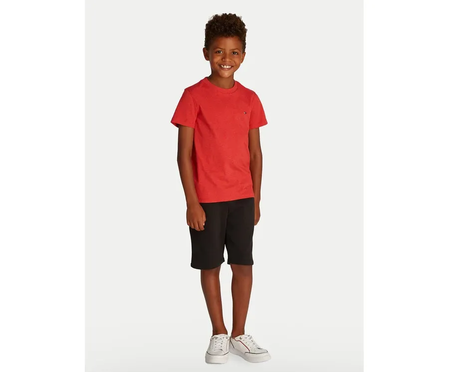 obrazek 1 Tommy Hilfiger T-Shirt Essential KB0KB06879 D Czerwony Regular Fit