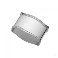 Picture Silver napkin ring with original decoration - Zaramella Argenti