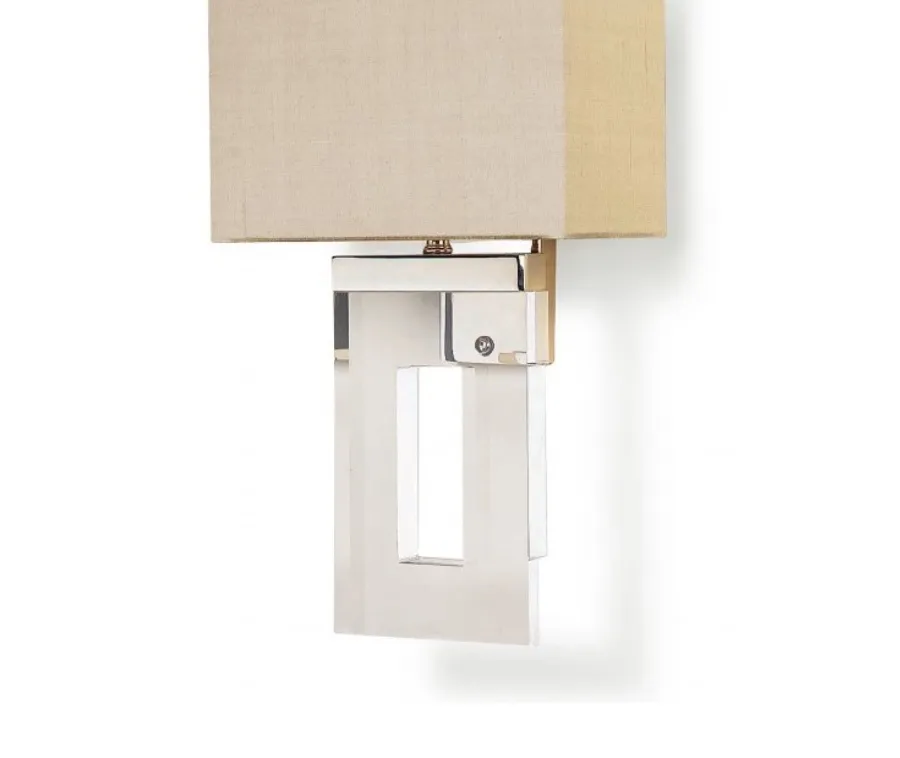picture 3 Nontrivial wall light made of glass SQUARE PERSPEX
