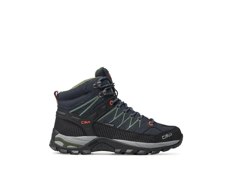 obrazek 1 CMP Trekkingi Rigel Mid Trekking Shoe Wp 3Q12947 Granatowy