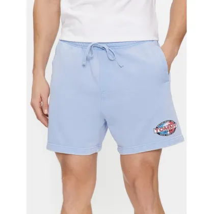 Zdjęcie Tommy Jeans Szorty sportowe Tjm Arch Graphic Beach Short Ext DM0DM19167 Niebieski Regular Fit