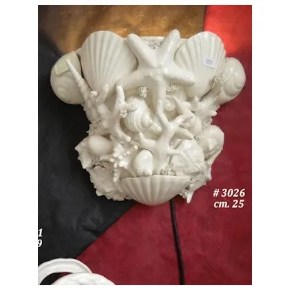 Zdjęcie Ceramiczna lampa z rafą koralową