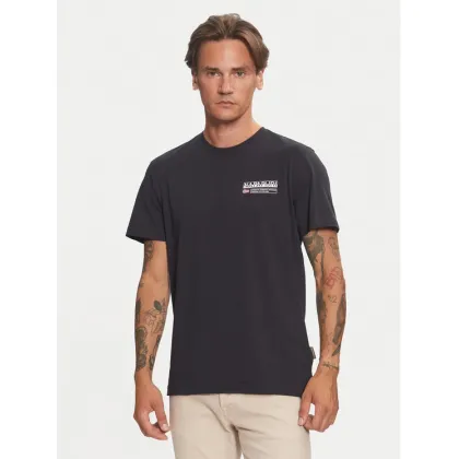 Zdjęcie Napapijri T-Shirt Kasba NP0A4HQQ Czarny Regular Fit