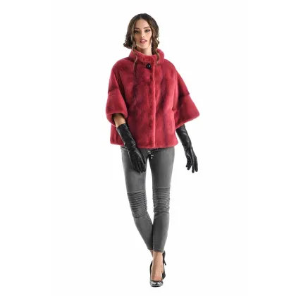 Picture Luxurious short fur coat made of mink - A&A Vesa