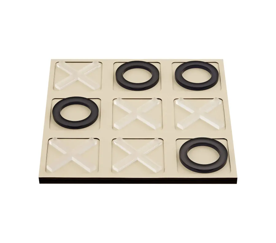 obrazek 2 Gra w kółko i krzyżyk z planszą w kolorze waniliowym