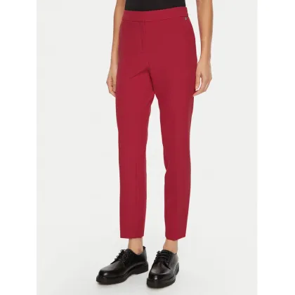 Zdjęcie HUGO Spodnie materiałowe Hagonia-1 50539991 Czerwony Slim Fit