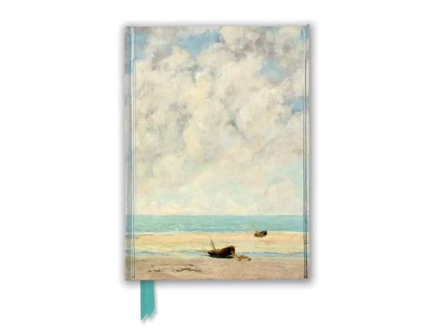 obrazek 1 Dziennik (Gustave Courbet: Spokojne morze)- Flame Tree Publishing