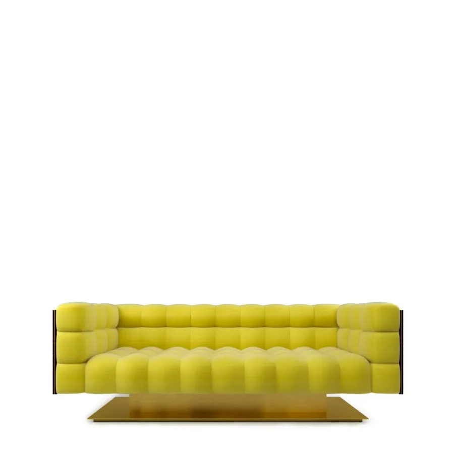 obrazek 1 Elegancka trzyosobowa sofa tapicerowana H.77xL.212xP.87 cm