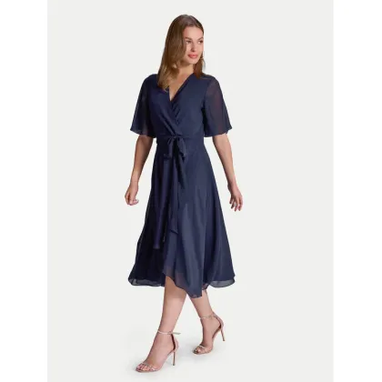 Zdjęcie Swing Sukienka koktajlowa 5AI10200 Granatowy Regular Fit