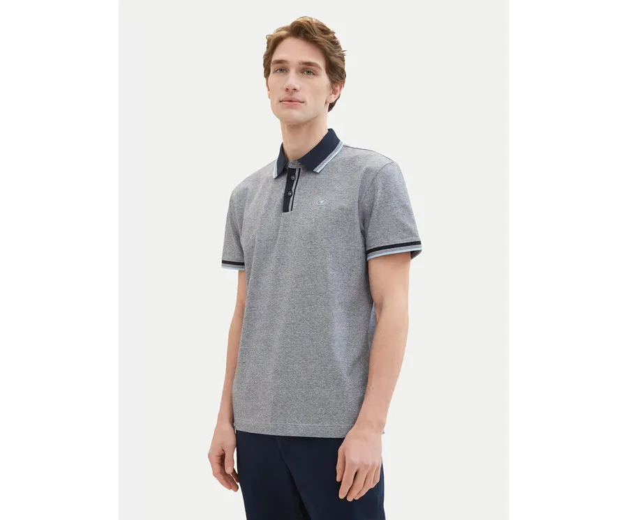 obrazek 1 Tom Tailor Polo 1040822 Szary Regular Fit