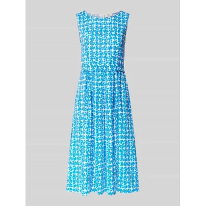 Zdjęcie Sukienka o długości do kolan z graficznym wzorem