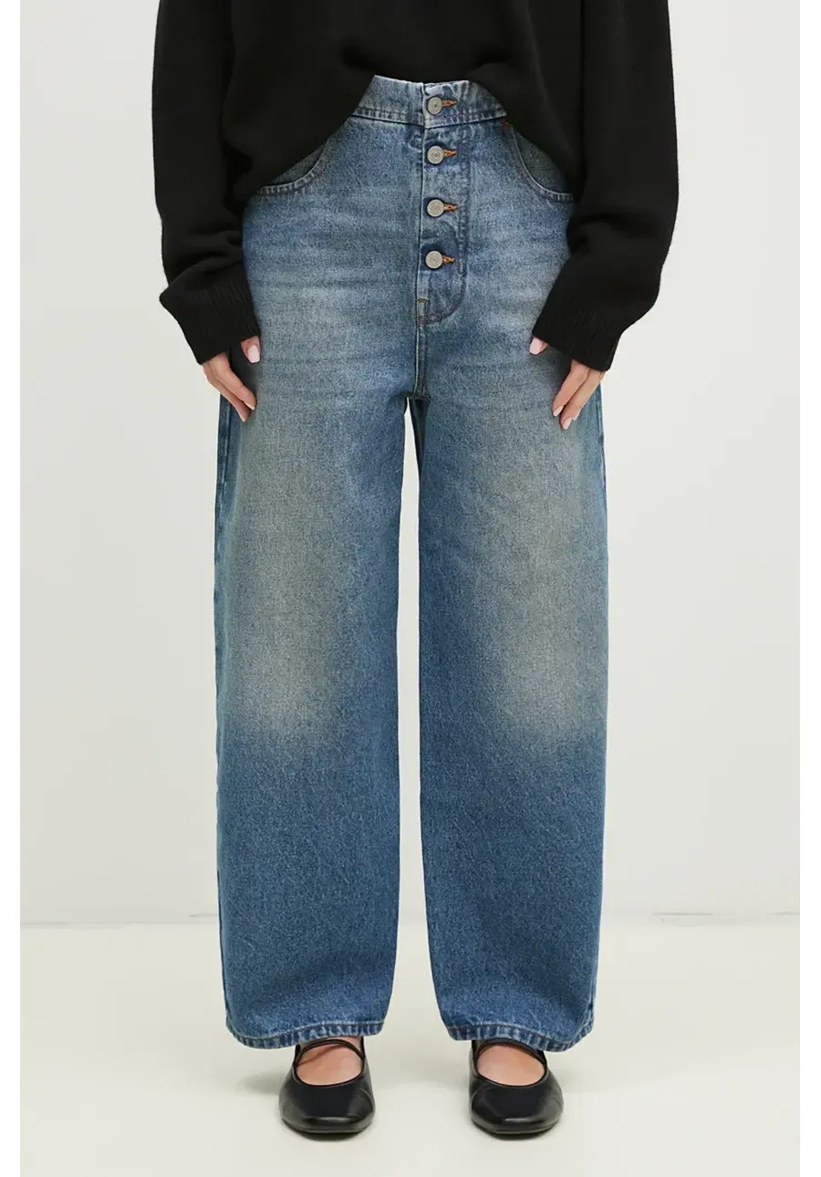 obrazek 1 MM6 Maison Margiela jeansy damskie high waist S52LA0235