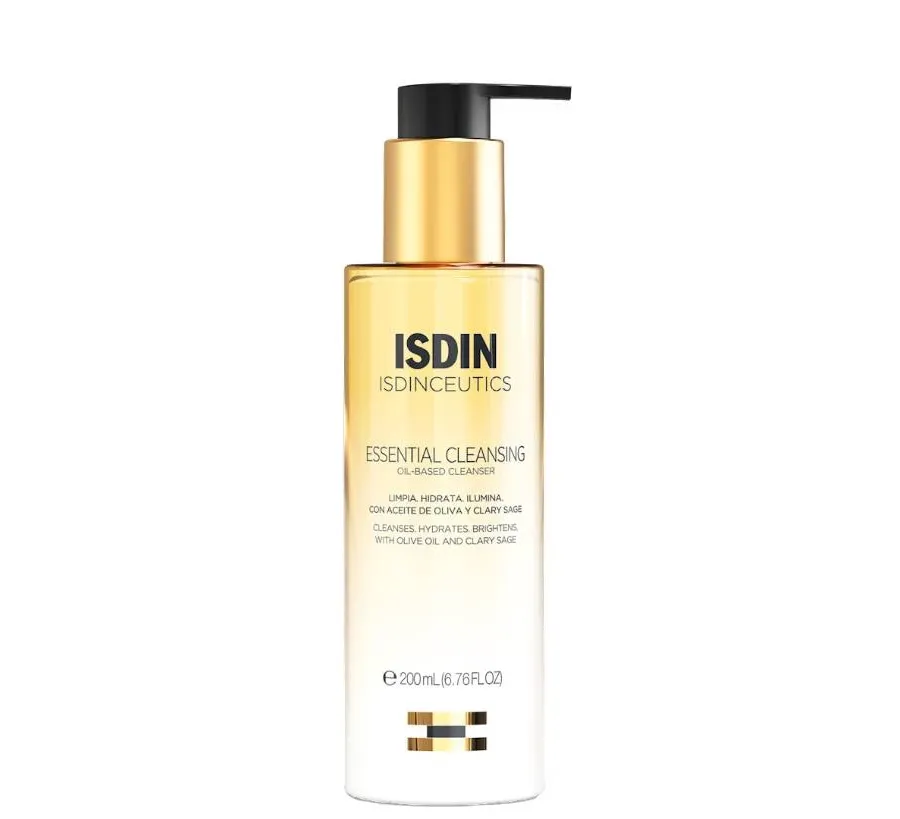obrazek 1 Isdin Isdinceutics Essential Cleansing Oczyszczający olejek do mycia twarzy 200 ml