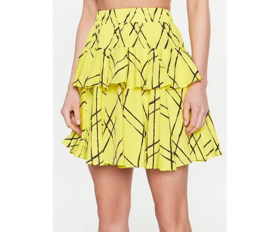 obrazek 1 Silvian Heach Spódnica mini GPP23378GO Żółty Regular Fit