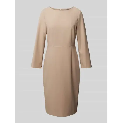 Zdjęcie Sukienka etui o długości do kolan z okrągłym dekoltem