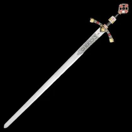 Zdjęcie Okazały miecz zakonu templariuszy na prezent