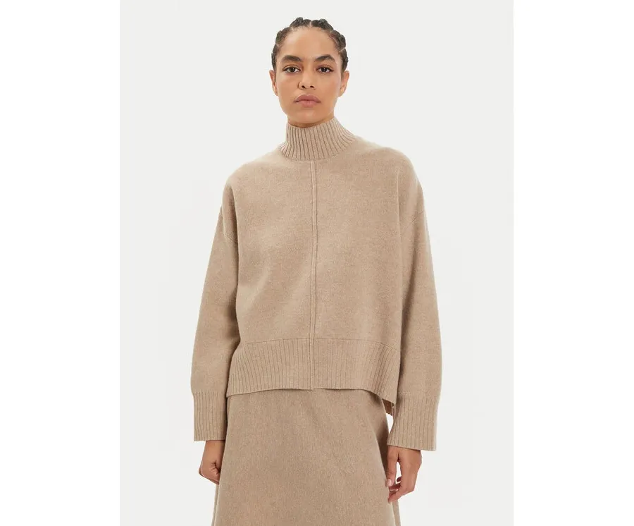 obrazek 1 IVY OAK Sweter Kareen Rose IO113147 Beżowy Loose Fit