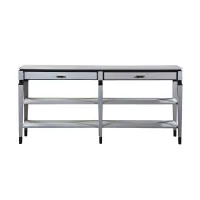 Picture LAUREN console - white and black - for bold interiors - Collecion Alexandra