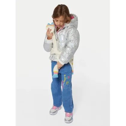 Zdjęcie Billieblush Kurtka zimowa U20428 Srebrny Regular Fit