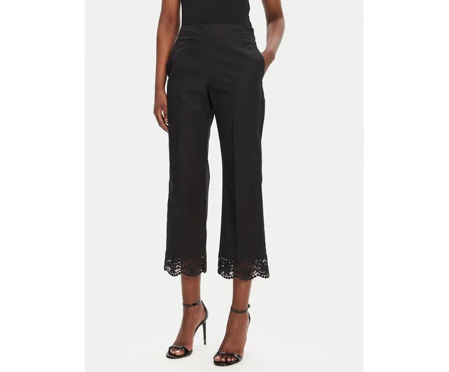 obrazek 1 TWINSET Spodnie materiałowe 251TT2094 Czarny Straight Fit