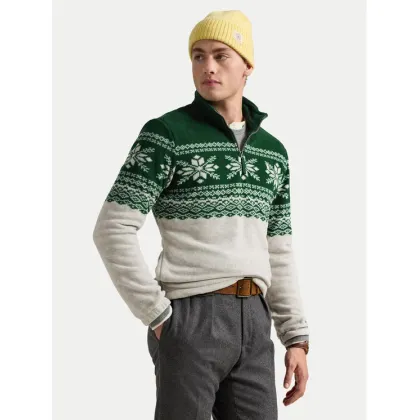 Zdjęcie Polo Ralph Lauren Sweter 710952261001 Zielony Regular Fit