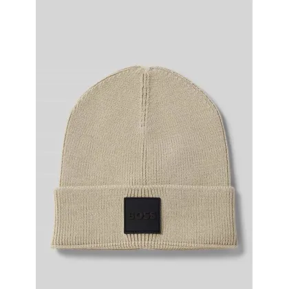 Zdjęcie Czapka beanie z detalem z logo model ‘Foxxy’