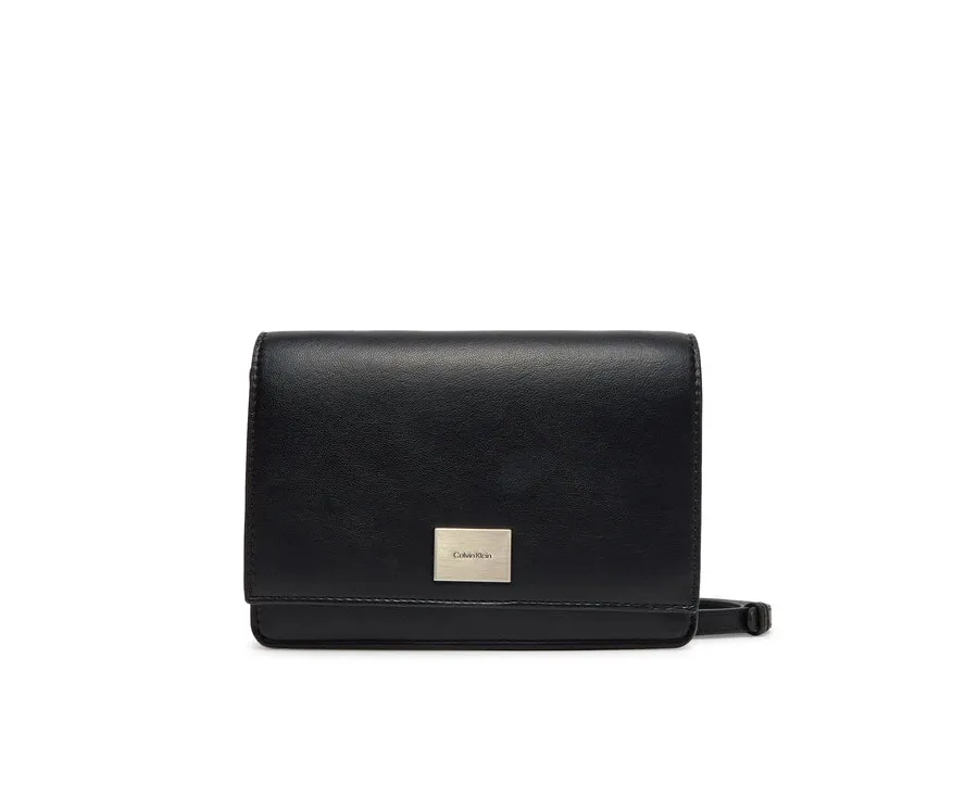 obrazek 1 Calvin Klein Torebka Hardware Flap Crossbody K60K612967 Czarny