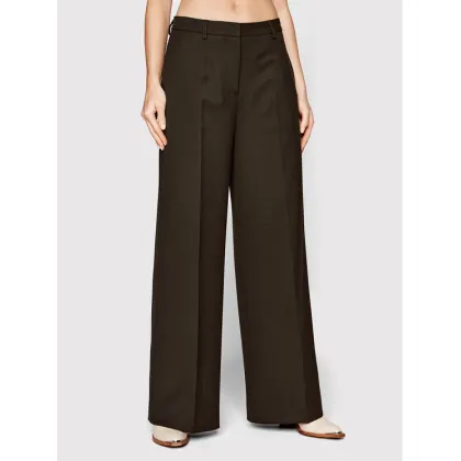 Zdjęcie Samsøe Samsøe Spodnie materiałowe Kai F22200071 Brązowy Regular Fit