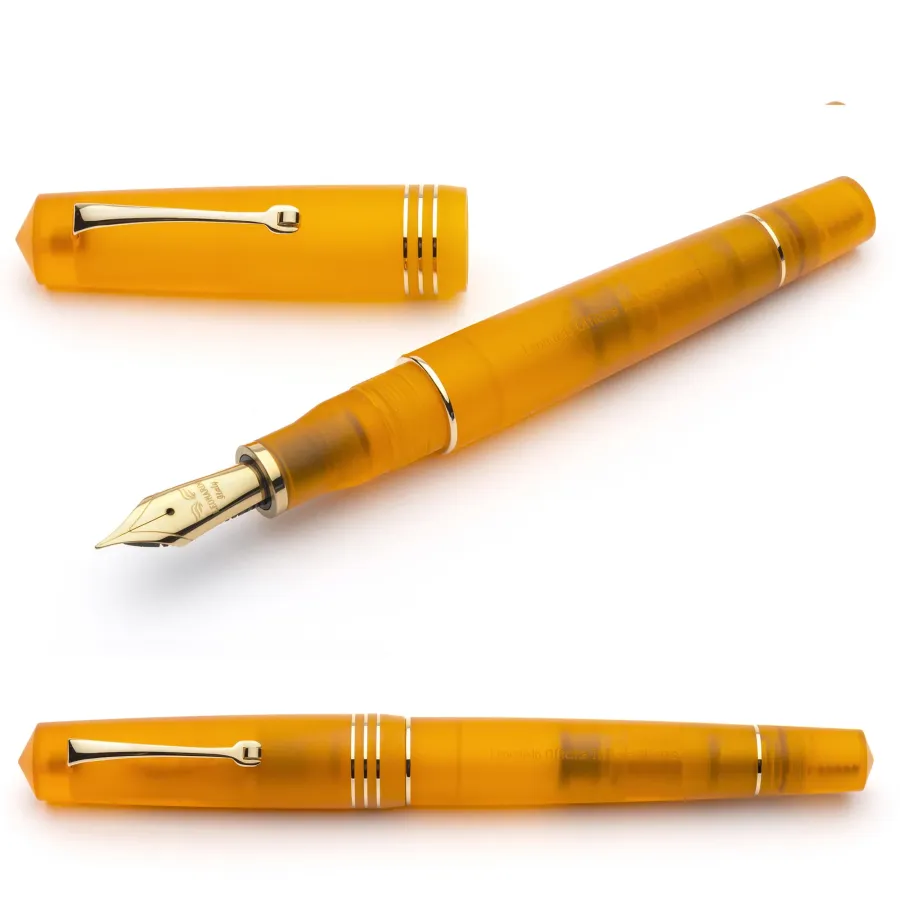 obrazek 1 Stylowe pióro Leonard ,,Orange Flame