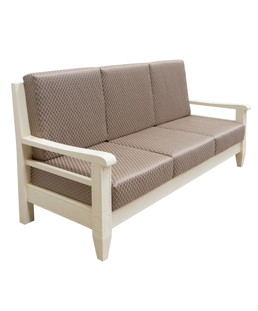 obrazek 3 Wyjątkowa tapicerowana trzyosobowa włoska sofa