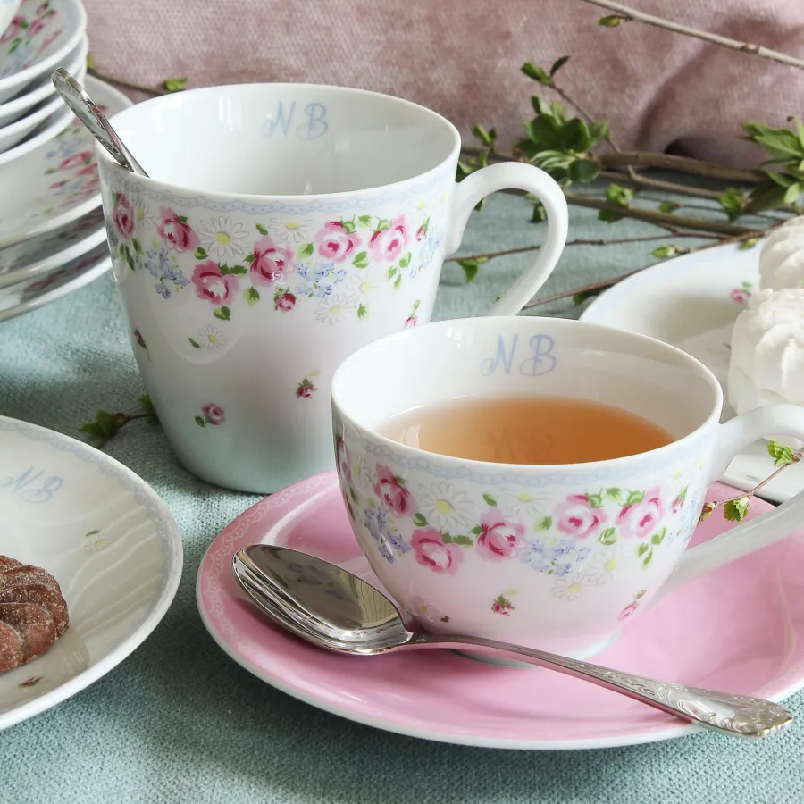 obrazek 3 Wyjątkowy kubek z porcelany z kolekcji RoseLine - wariant 1 – Leander